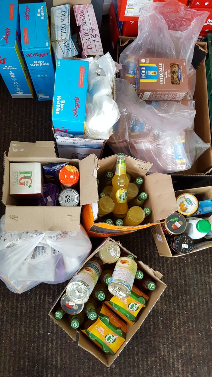 HHOrfordPH's tweet photo. A big thank you to General Elliot Pub, St Lewis' PrimarySchool in Croft and Crofters Helping Crofters group for the food and essentials donations this week. Also thank to the Blackburne Arms for the crisps! 😍 https://t.co/ItyoiMlCzw