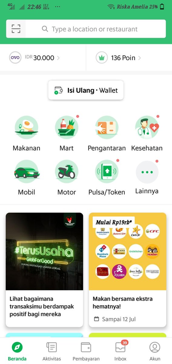 Thank you <a href="/Riskaddict_JD/">Riskaddict Jateng-DIY</a>
Hihi akhirnya bisa makan kwkwk