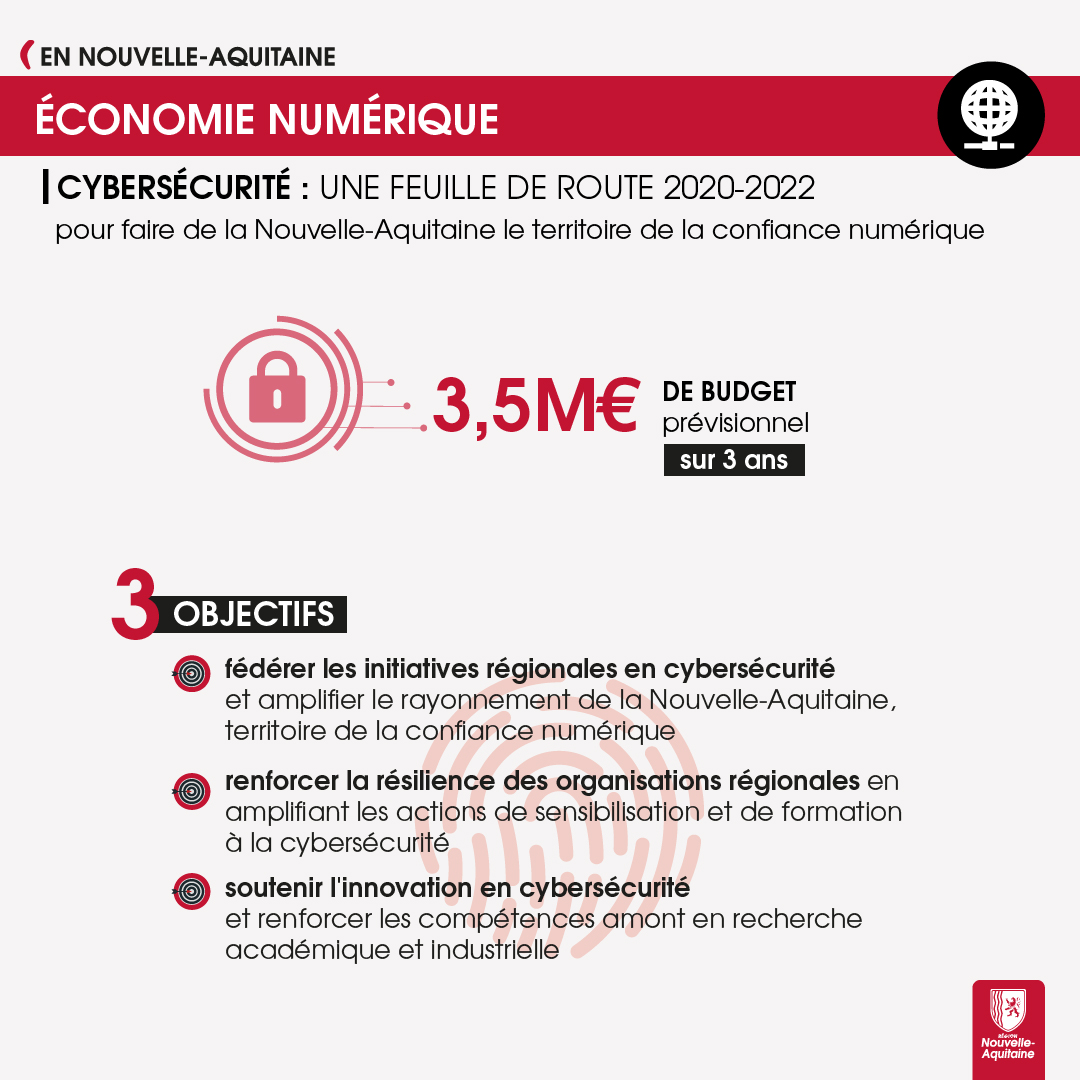  #Cybersécurité : Adoption de la Feuille de route 2020-2022 pour faire de la Nouvelle-Aquitaine le territoire de la confiance numérique. #JDPlénière  #NouvelleAquitaine  #thread  #Feuillederoute  #ConfianceNumérique  #Numérique  #EconomieNumérique  @HazouardMathieu  @NumeriqueNA