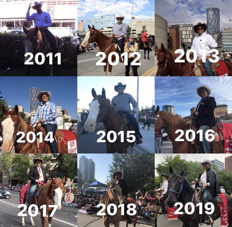 nenshi's tweet photo. I’m not on a horse. But still tweeting. 

Community spirit can’t be cancelled. Happy Stampede!

We’ll ride again. https://t.co/G9wj5etHCu