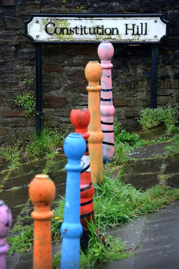 With a gradient of 20% (or 1:5), Constitution Hill is renowned as one of the steepest residential streets in the UK.It's also one of the few that's still cobbled.But at a mere 300m (984ft) long, the rationale for a tramway is not exactly obvious.