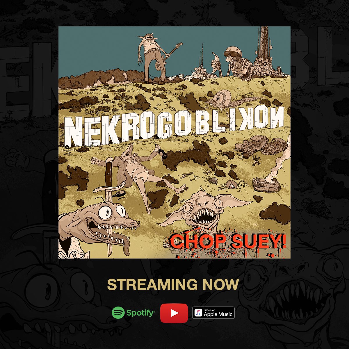 John Goblikon (@johngoblikon) on Twitter photo eyy <a href="/Nekrogoblikon/">Nekrogoblikon</a> new cover of <a href="/systemofadown/">System Of A Down</a> CHOP SUEY out now youtu.be/Ye9VWaTLvCU eyy <a href="/Nekrogoblikon/">Nekrogoblikon</a> new cover of <a href="/systemofadown/">System Of A Down</a> CHOP SUEY out now youtu.be/Ye9VWaTLvCU