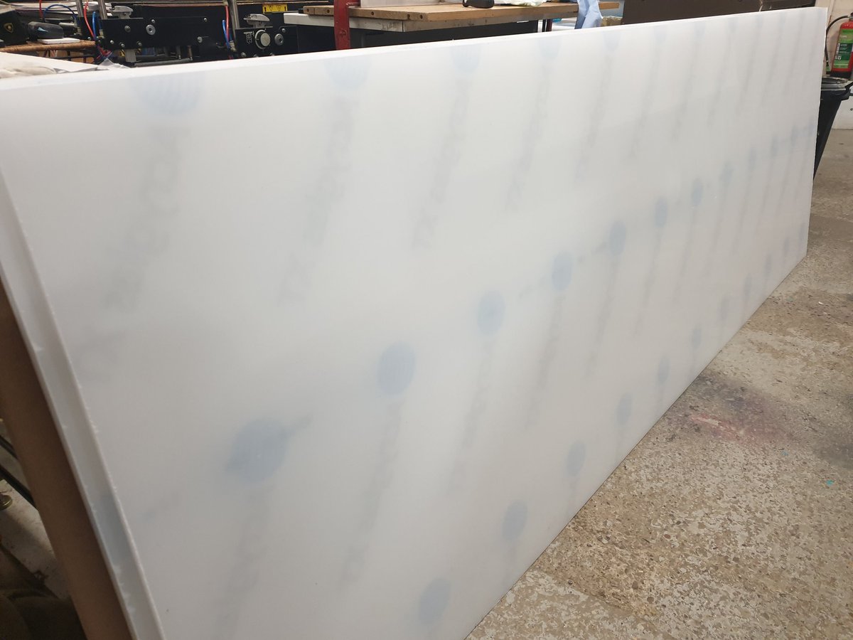 More clear acrylic delivered today for bespoke screens and partitions to suit your exact requirements. BESPOKE doesn't always mean expensive