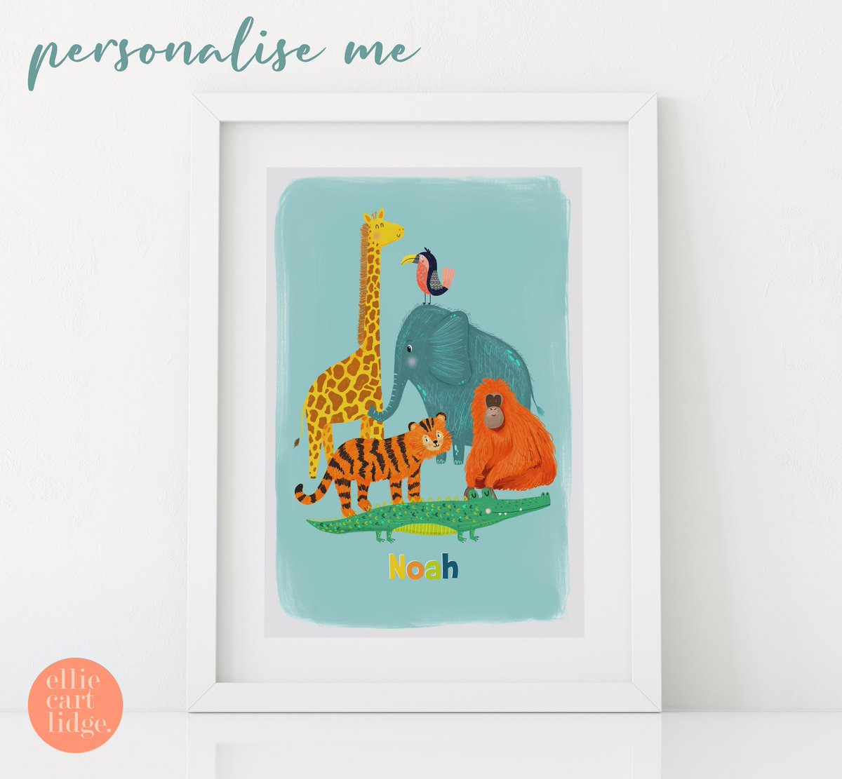 Personalised Kids Jungle Gang Animal Prints.

SHOP HERE 👉🏻 etsy.me/3dN0S4V

Available in 3 background colours but if you want something in particular pop me a message and I’ll see what I can do 🥰 

#etsygifts #personalisedprints #prints #etsyshop #shopsmall #homedecor