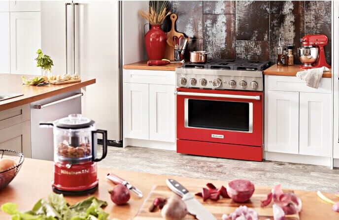 Coast Appliances on X: Iconic red appliances from KitchenAid - which is  celebrating it's 100th year! Check out our selection of KitchenAid  appliances on our website - where we offer online support