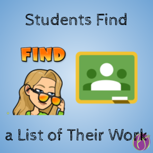 alicekeeler's tweet photo. Google Classroom: Students Find a List of Their Work - https://t.co/G2pQDa58uJ https://t.co/b7xnMmWJPL