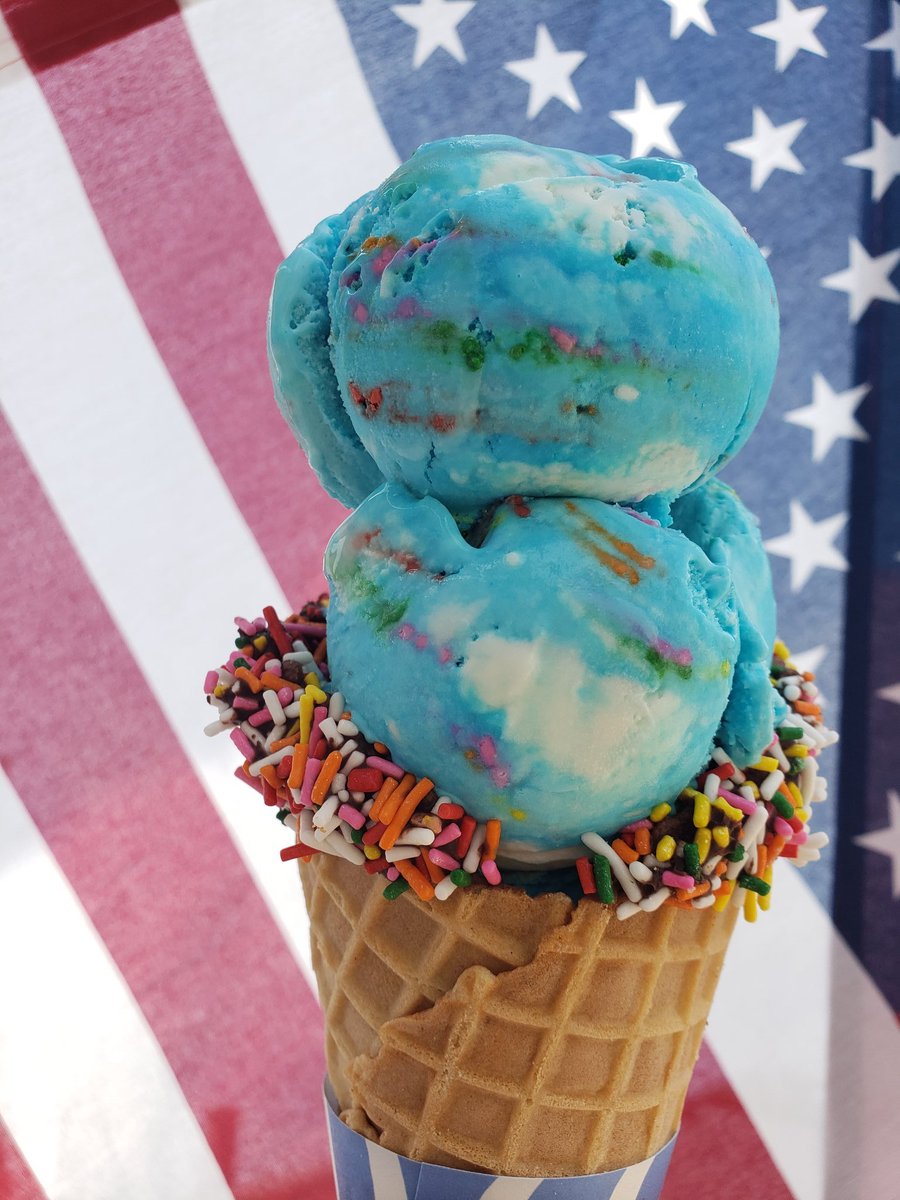 White__cottage's tweet photo. New Flavor Alert!   FIRECRACKER 
blue pop/ vanilla swirl with sprinkles 
Very limited amounts.. https://t.co/xmNWkXaugu