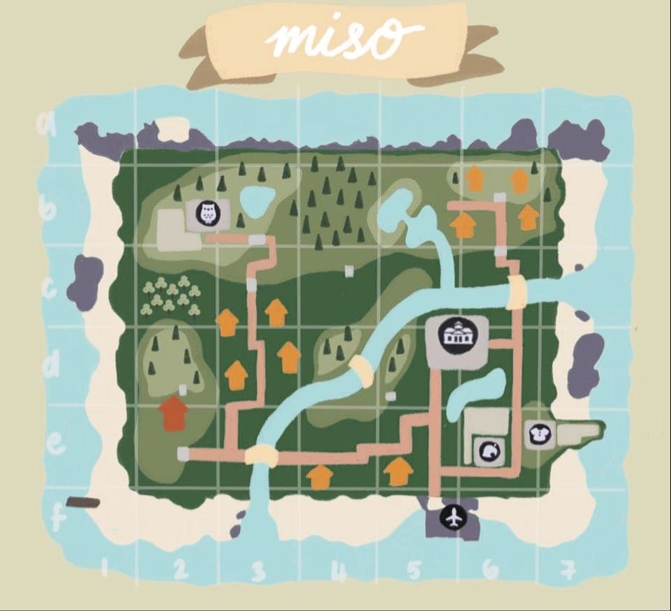 isleofmiso's tweet photo. hi all! :3 i restarted my island last month as i was a bit overwhelmed. so goodbye tofu, and hello miso! here is my island plan that i drew up today, trying to keep it simple this time (for now anyway!) xo 🍄🌙💕 #acnh #actwitter #islandplan https://t.co/QBNPw0q8P2