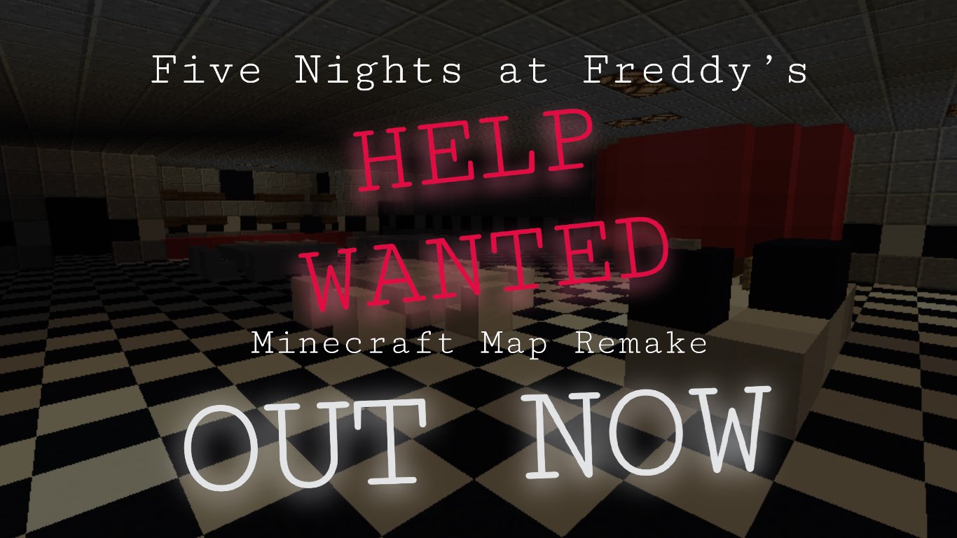 Fnaf 1 map Minecraft Map