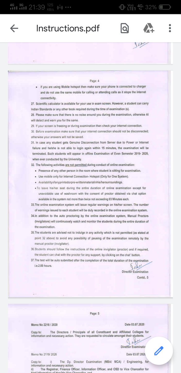 ParidaRaman's tweet photo. What is this? Bput gave instructions for online exam and i found a point that available of printed or pre-written materials are not allowed.. Only text book. How? #bput are you mad? #BPUTStopKaroNa @SuparnoSatpathy @CMO_Odisha @BJP4Odisha @premananda2682 https://t.co/JXhEljjHSw
