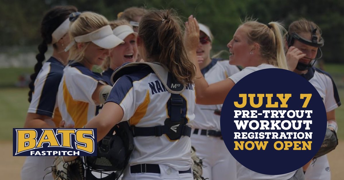 BATSFastpitch's tweet image. DON’T MISS our July 7th Pre-Tryout Program Preview!!  Registration is CLOSING SOON!  A great way for you to meet our coaching staff and learn more about our program!  NO COST!
🔗: batsacademyfastpitch.com