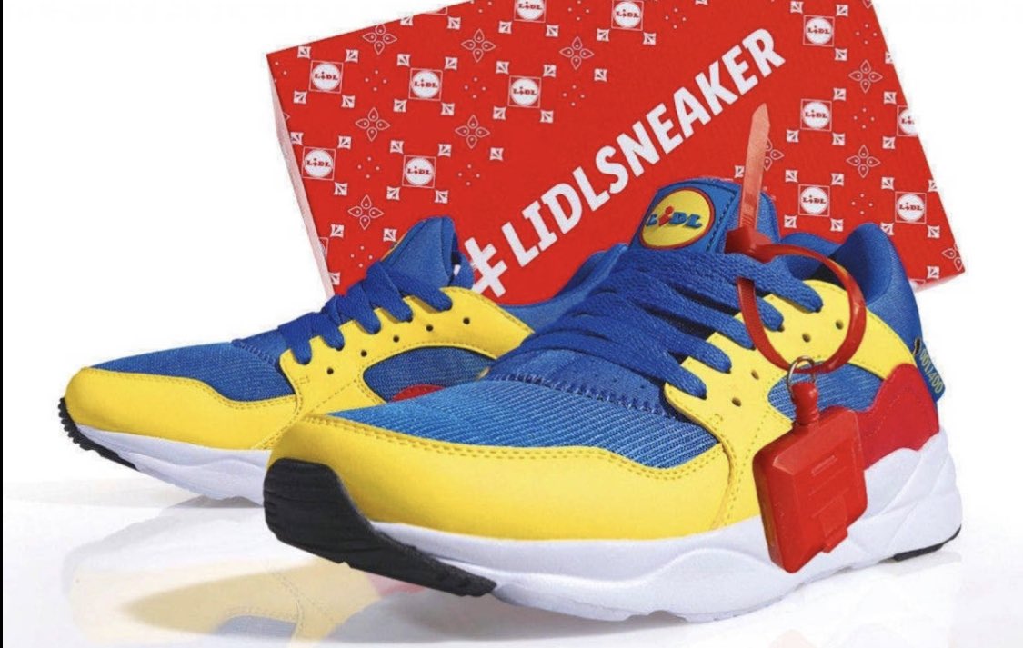 Respect de ouf <a href="/lidlfrance/">Lidl France</a> ! 
Vous êtes en train de tuer le game. 
La paire s'est revendue 6000 euros sur un site de spécialisé de sneakers.