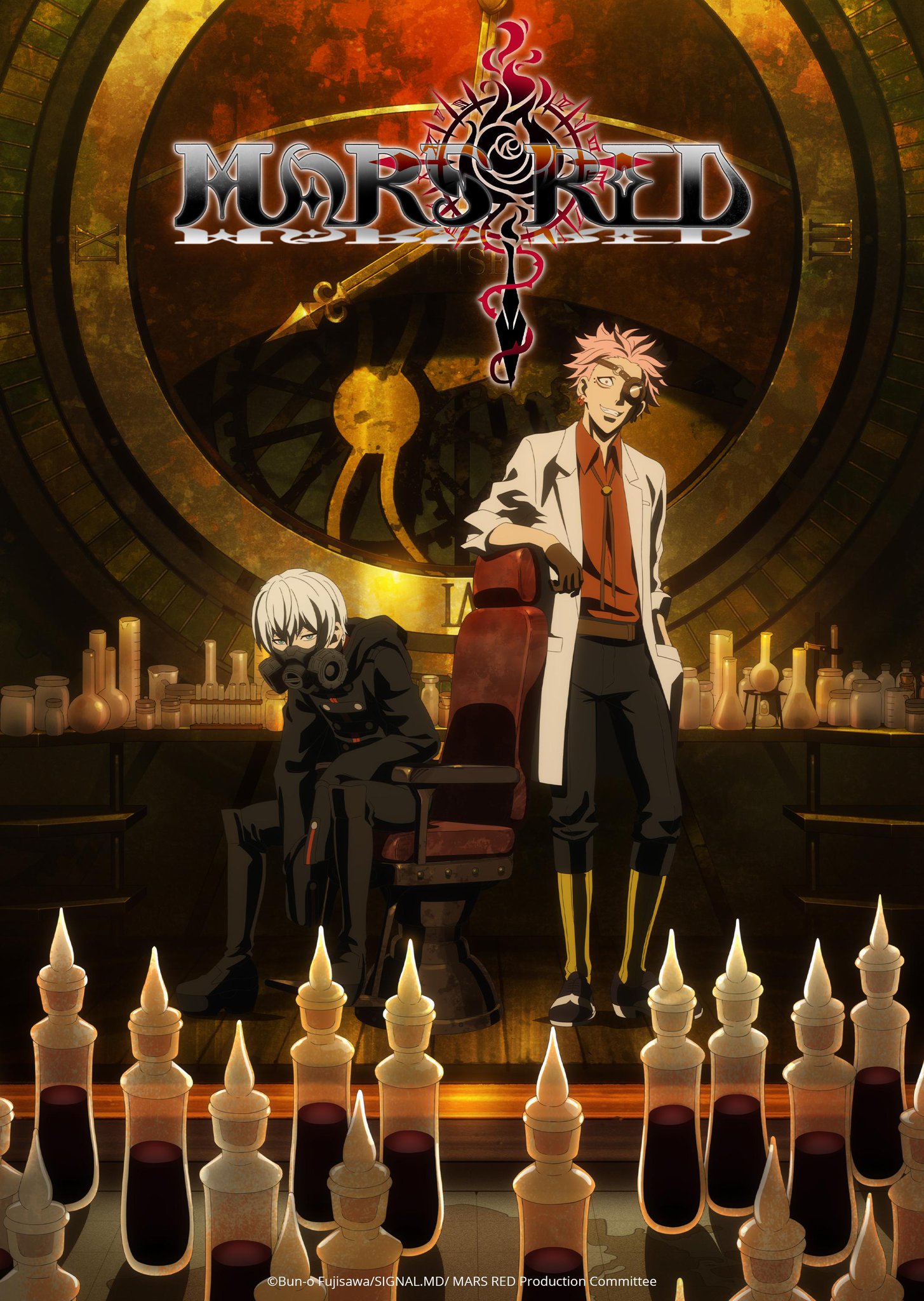 MARS RED new key visual r/anime