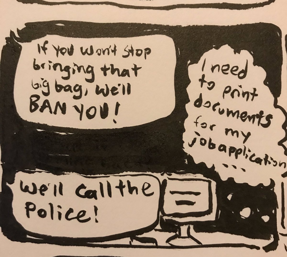 Value #3: we ask our institutions to reckon with the effects of policing in libraries and confront white supremacy past and present in libraries.