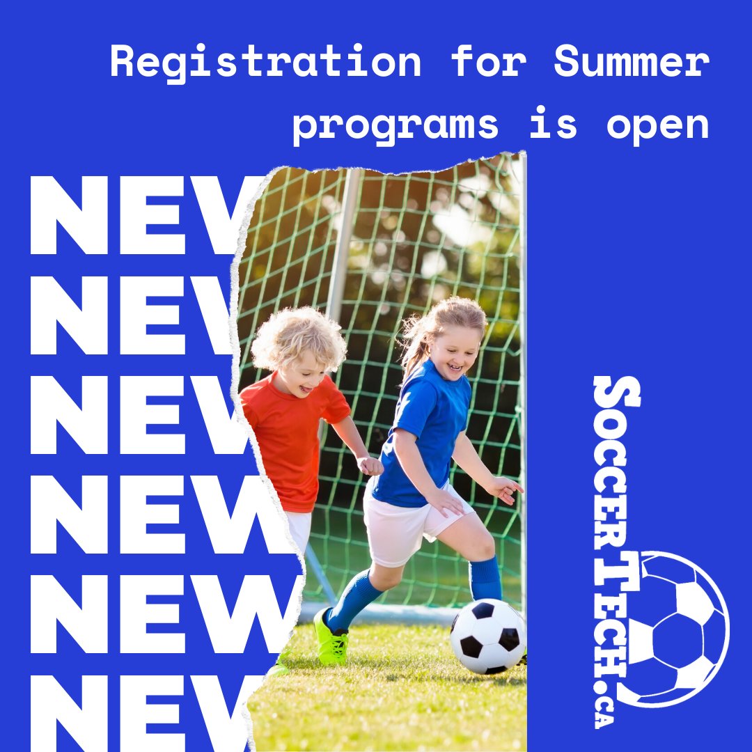 SoccerTechYYC's tweet image. Register now for day camps and evening summer programs. Starting July 6
soccertech.ca
#letsgetoutsideandhavefun