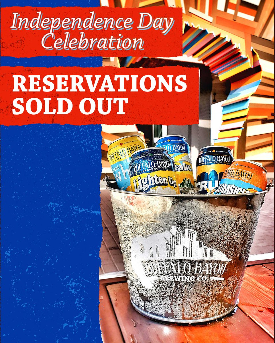 Buffbrew's tweet photo. #Houston! Rooftop tables are NOW SOLD OUT. Limited space (even if it IS at a self-imposed 33% capacity) throughout the bldg on 1st & 2nd floors AND in our tents for s o c i a l d i s t a n c i n g like a champ OR catch our Facebook livestream.
#SafetyTakesTIme https://t.co/Gcq59wtgmX