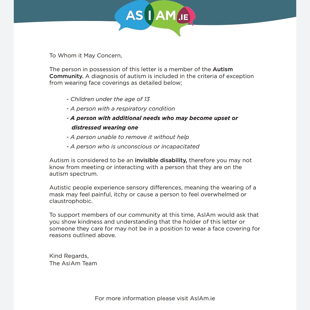 Adamobrien29's tweet photo. Thank you very much to @asiamireland for the great job you do representing the autistic community. #Autism #Aspegers https://t.co/bPtSaCxxAj