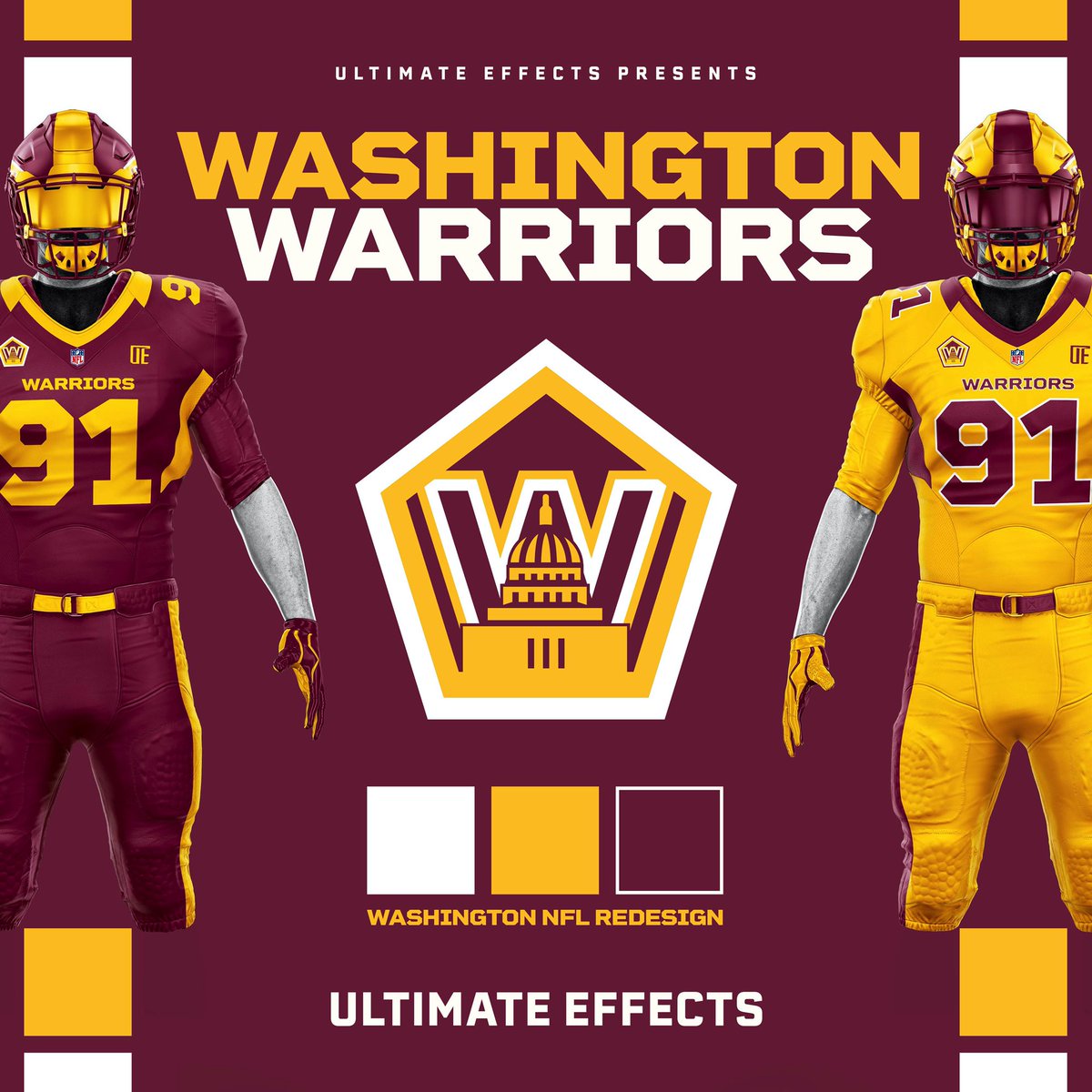 nfl washington uniforms