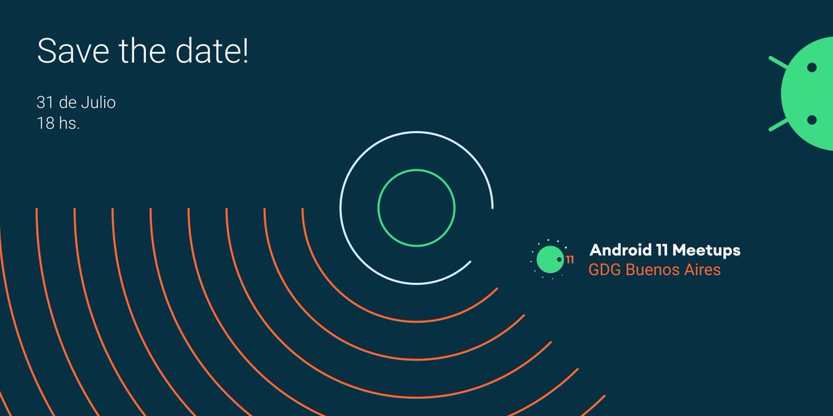 gdgbsas's tweet photo. 📢 ¡Agenda la fecha para el Meetup Android 11! 📢
Te esperamos el viernes 31/07 para compartir las últimas novedades de #Android y tener tu app lista para Android 11
🗓 Meetup 👉 https://t.co/WXlW4bxKOK
📹 YouTube 👉 https://t.co/ZfthJy3jb2
#gdg #Android11Meetups https://t.co/Tod7siMNVh