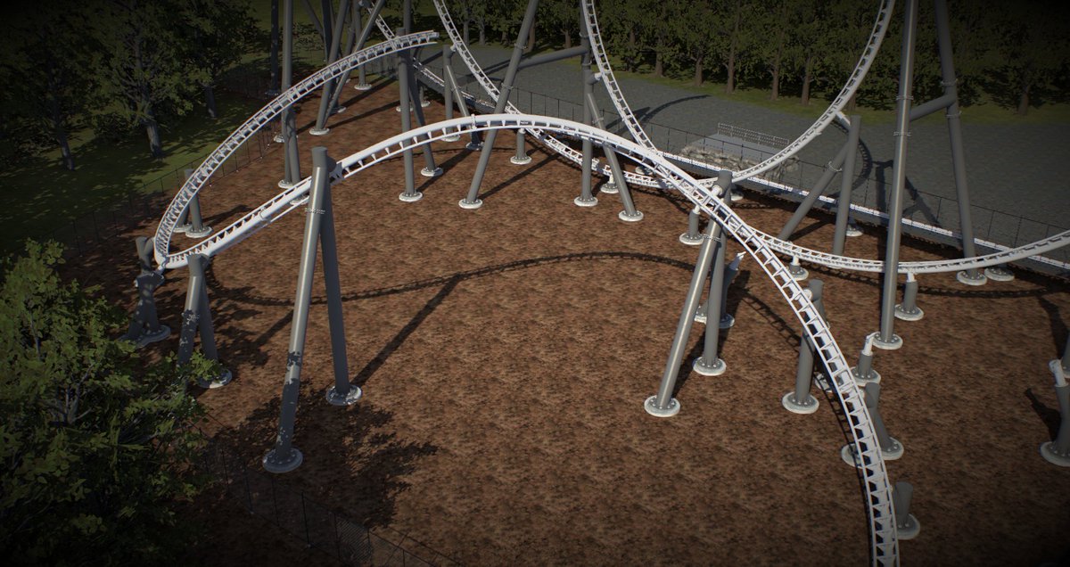 RobinBoudewyns's tweet photo. Construction update of "Dragon-Falcon-9" @SpaceX @NASA ! The corckscrew and the 90 degrees banked airtime hill are placed.🚀🌌🛰️

@nolimitscoaster
 
#nolimits2 #intamin #rbrides #NASA #SpaceX https://t.co/cXfvAltvjS