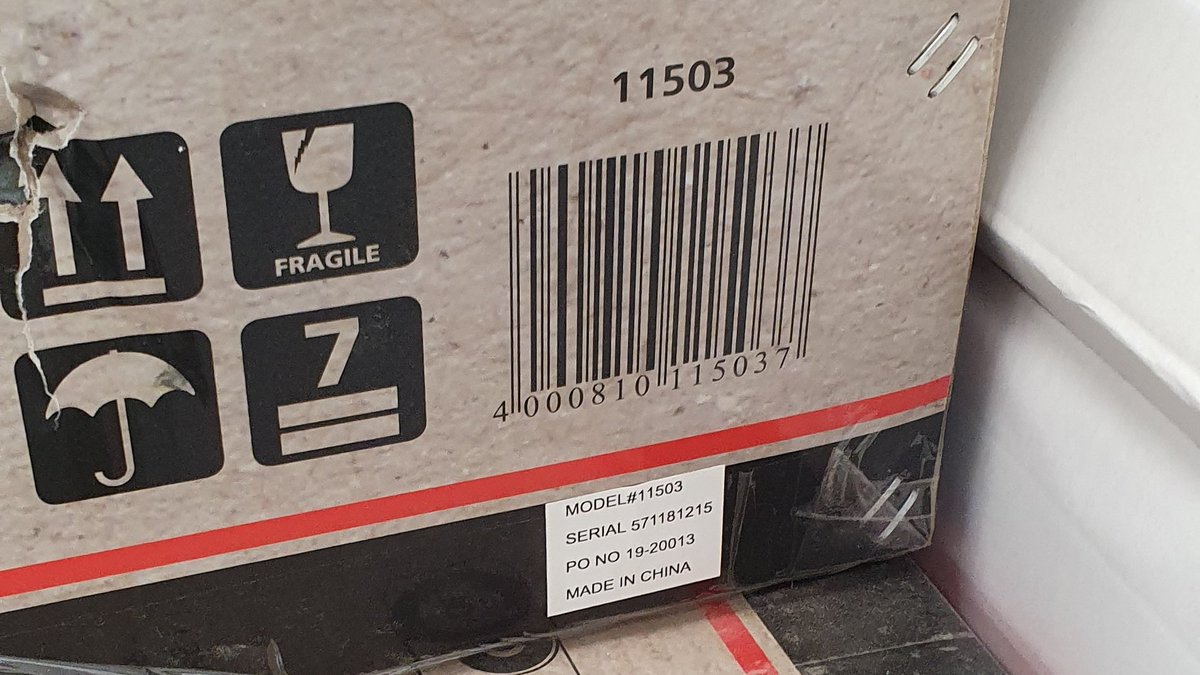 andysellors's tweet photo. @shopjacksuk Hi again. I've been in store and the only BBQs they've been supplied are not those in the advert, the barcodes were 4000810115037. I was advised that they have been supplied slightly different models before and weren't expecting more... Shame, I thought this was a real bargain! https://t.co/8hllcTgpbq