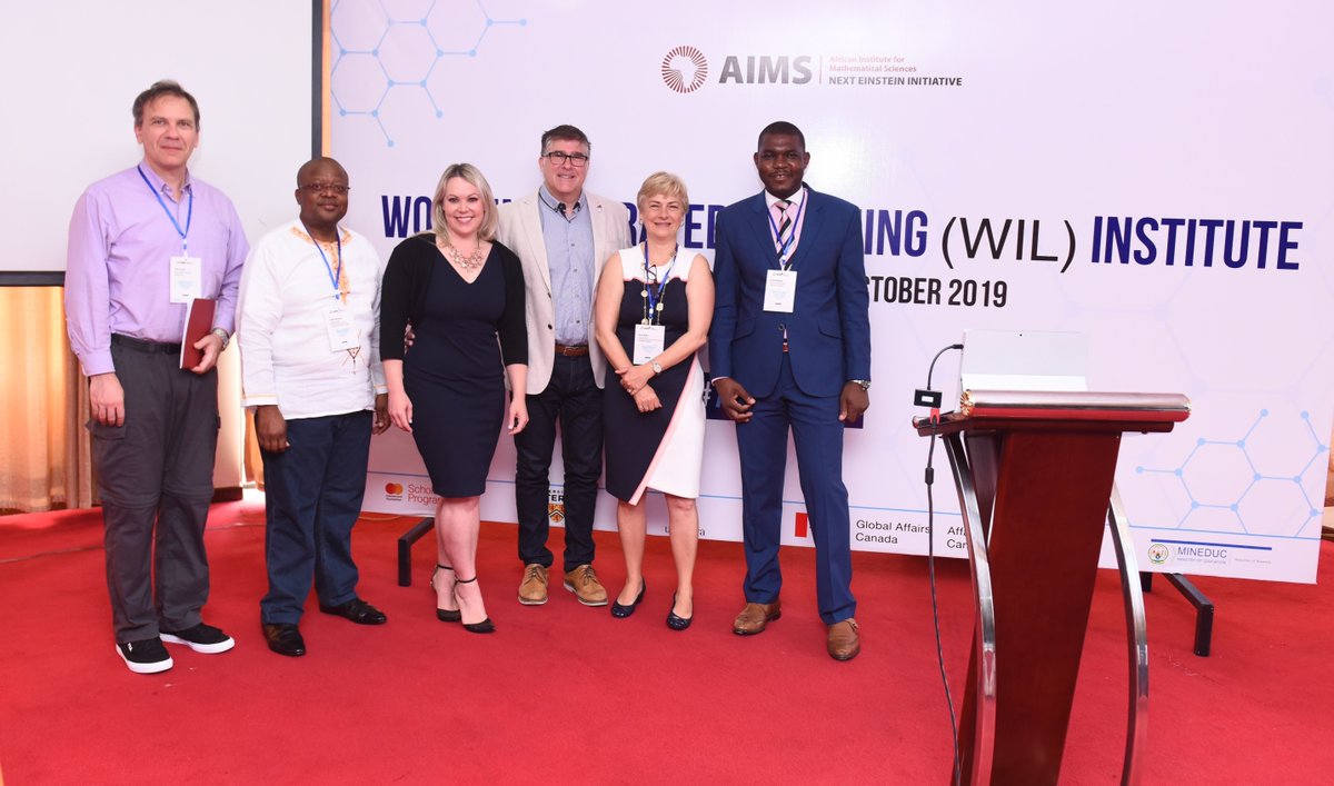 AIMS__Network's tweet photo. Thank you Dr @CharlesKimpolo for an interactive chat on the #AIMSWIL program! For more about the program, visit https://t.co/lU87dFMOkk .
Would you like to partner with the AIMS Industry Initiative with any of its programs? Please reach us at aii@nexteinstein.org.
#AIMSChats https://t.co/81Vgbu8fjx
