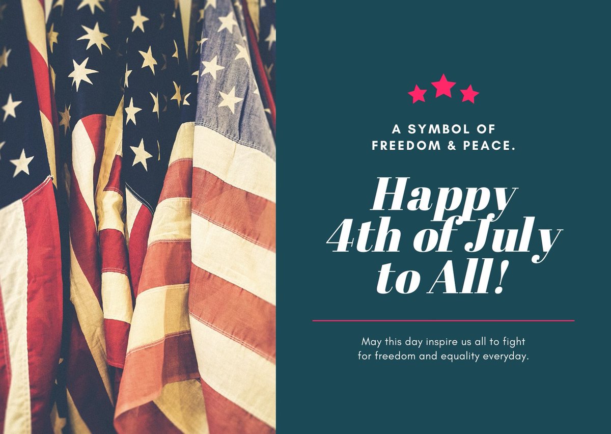 We hope you all have a fantastic holiday weekend! Stay safe and happy Friday!