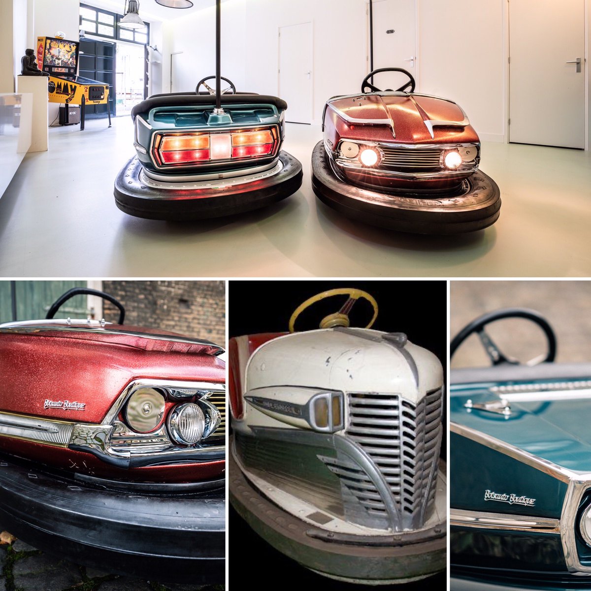 New coronaproof act! Deze prachtige bumpercars ( the oldie still needs some work on) zetten we binnenkort in met superacts voor je #event #events #festival #diner #bbq <a href="/Events_NL/">High Profile Events</a>