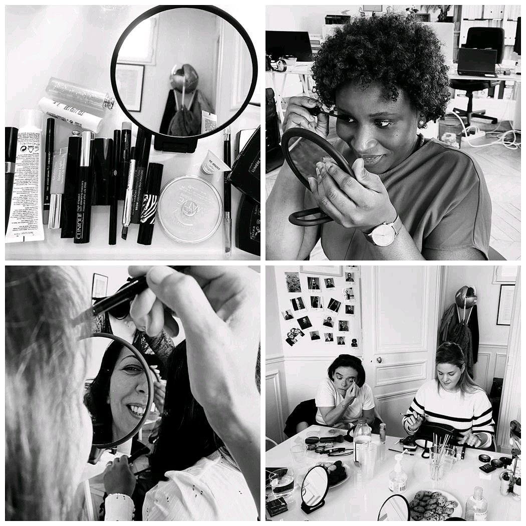 SHC_Paris's tweet photo. 😋 Saint Ho' se déconfine en beauté avec une après-midi atelier maquillage avec Cindy ! Un moment de convivialité et de bonne humeur ensemble 🤗💅
#Team #BonMoment https://t.co/bMxCMQrytk
