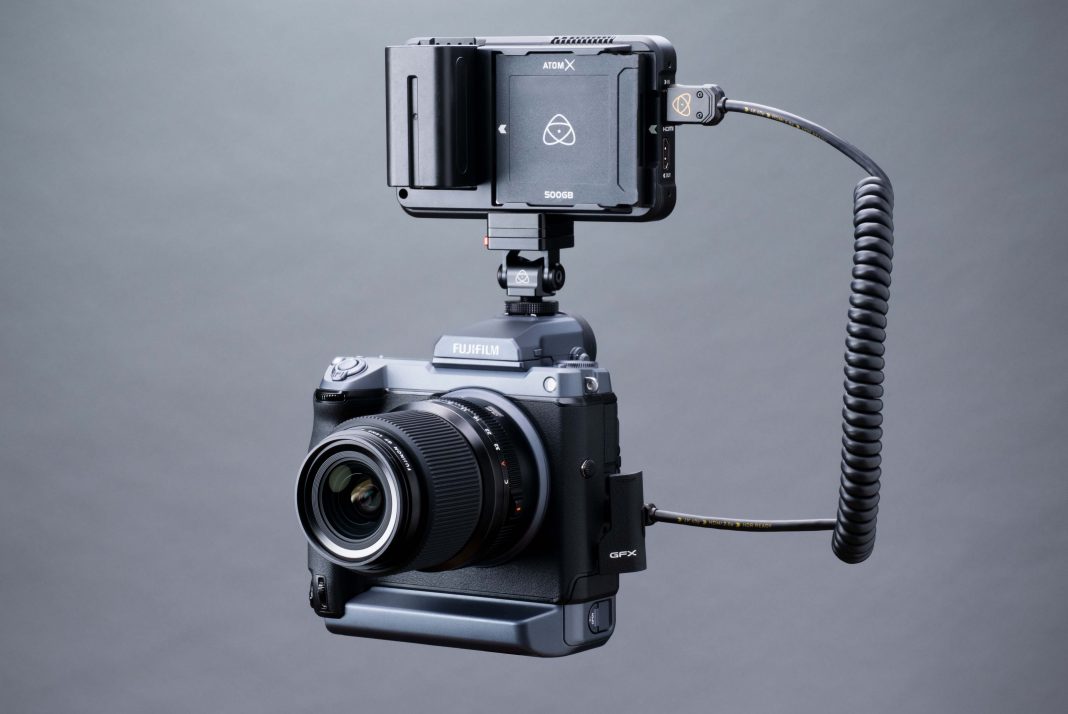 AtomosGlobal's tweet photo. In case you missed our announcement from earlier this week, have a read through our Atomos Academy story about how we will be enabling 4K Apple ProRes RAW with the Ninja V on the @FujifilmX_US GFX100. 
Full story below
#AtomosAcademy #AtomosKeepCreating https://t.co/lefSp2SRyk https://t.co/bHgz4grXwi