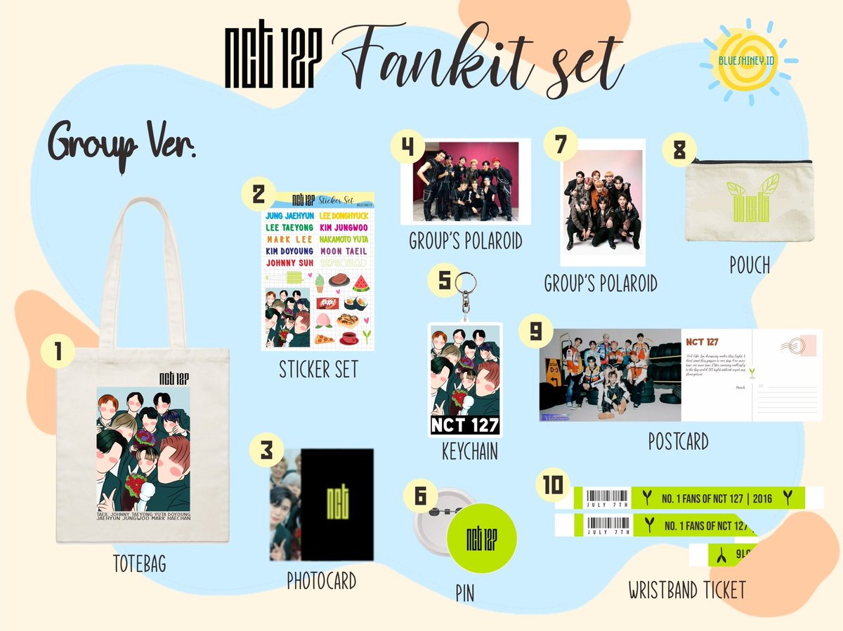 blueshiney_id's tweet photo. 🌼NCT 127 VERSION🌼
#MARK #HAECHAN #GROUP #NCT #NCT127 #FANKIT #FANKITNCT #FANKITMURAH https://t.co/YOPyGM1bM0