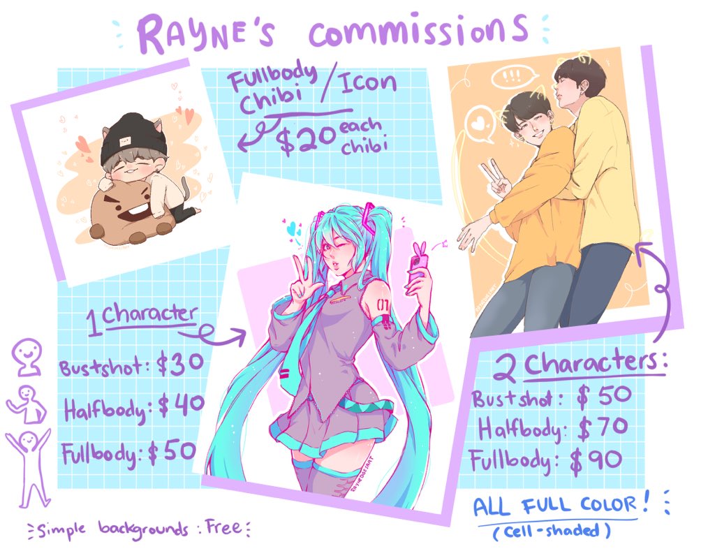 raynedoesart's tweet photo. 🌟 Hi I'm opening commissions!! 🌟

I need some cash while I'm looking for a new job 😣 Just DM me in this account if you're interested 🐹!!

I'm opening 5 slots per batch!!

#commissionsopen #commissions #btsfanart https://t.co/exgoLE9RXG
