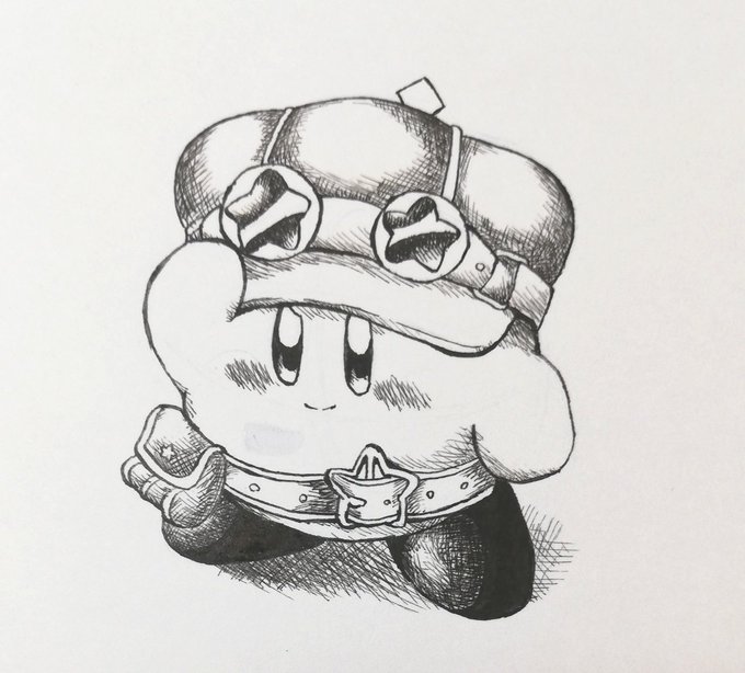 ちょっと前に漫画風にアナログで描いたやつ
(トーンがもったいないからハッチングなんていえない) 
