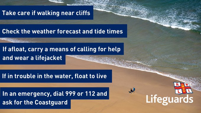 CornwallFRS's tweet photo. With further restrictions being eased this weekend, we're urging people to take care at the coast &amp; #BeBeachSafe to help reduce the pressure on volunteer lifeboat crews &amp; lifeguards. 

For more information view the poster below &amp; visit https://t.co/VrIe6ftSQK https://t.co/x73ExwLuH9