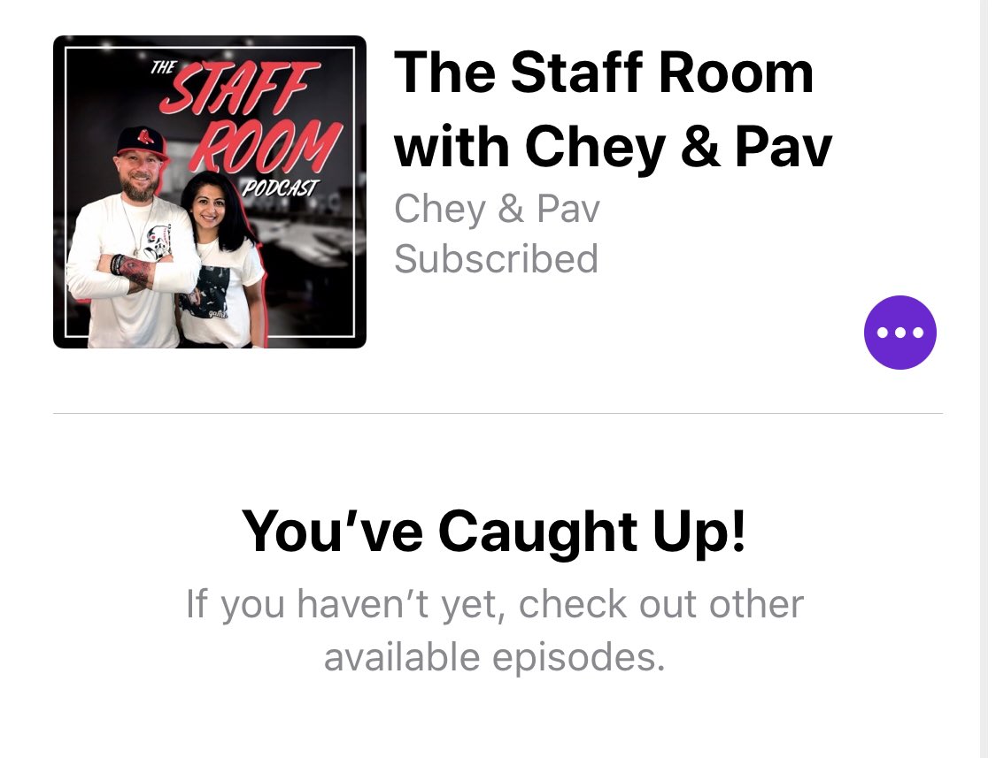 Boom! @StaffPodcast @mrccheney @PavWander #StaffroomPodcast #InspireDontRequire #EducationNeverDies