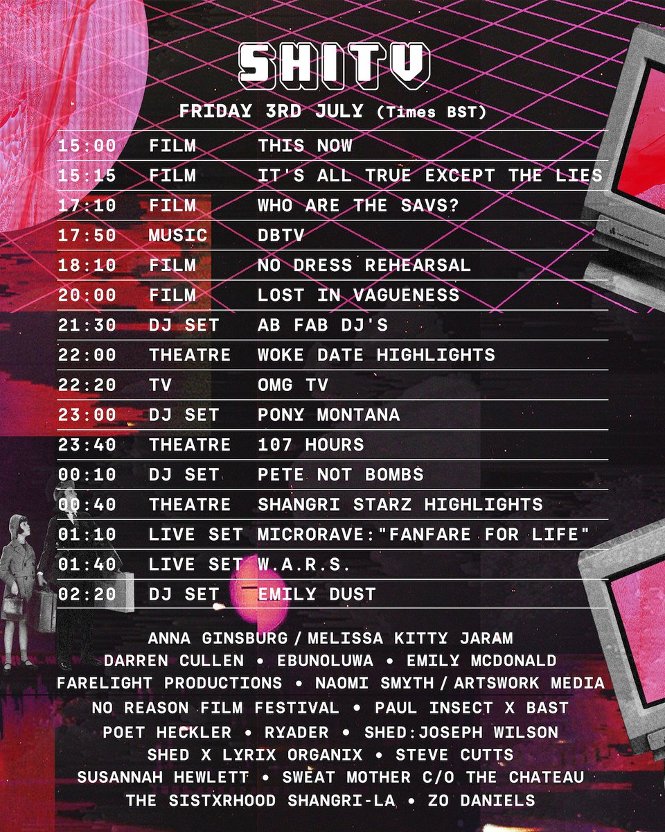 ShangrilaGlasto's tweet image. 🚨 ARE YOU READY? 🚨 

The virtual gates to Lost Horizon festival open at 3pm BST today!

Expect wild dance-floors, a visual feast of art and performance, hidden venues and some huge artists playing exclusively for you. 

We’ll see you in the virtual field!  

#LostHorizonFest