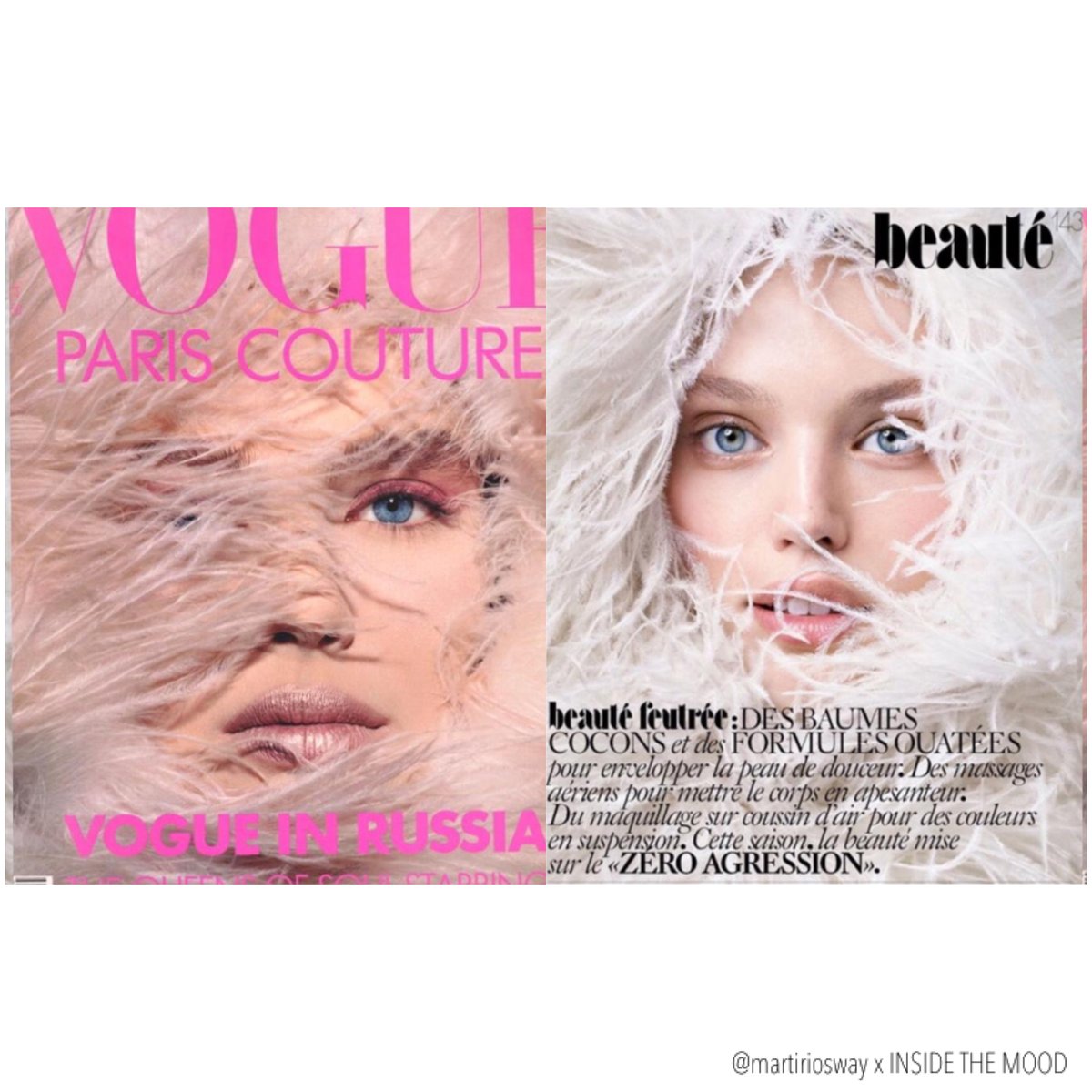InsideMood's tweet photo. FROM A PHOTO: Sharron Fischer by Tyen, British Vogue 1990 || Emily DiDonato by Cuneyt Akeroglu, Vogue Paris 2015 #sharronfischer #tyen #vogue #britishvogue #vogueparis #emilydidonato #cuneytakeroglu #photoinspiration #insidethemood https://t.co/qKdvvFmlIk