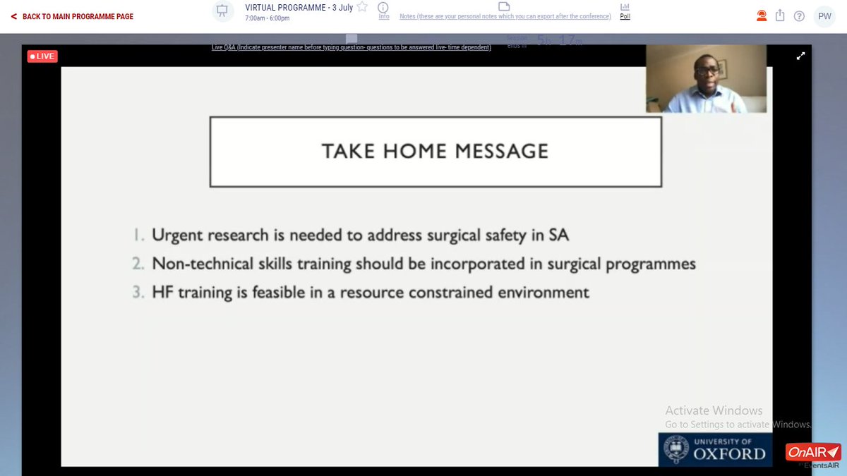 WondohPaul's tweet photo. Excellent presentation by Prof @emakasa and Dr Chandauka at the  @WitsUniversity Online Surgical Biennial Symposium. https://t.co/vF7wABFFn6