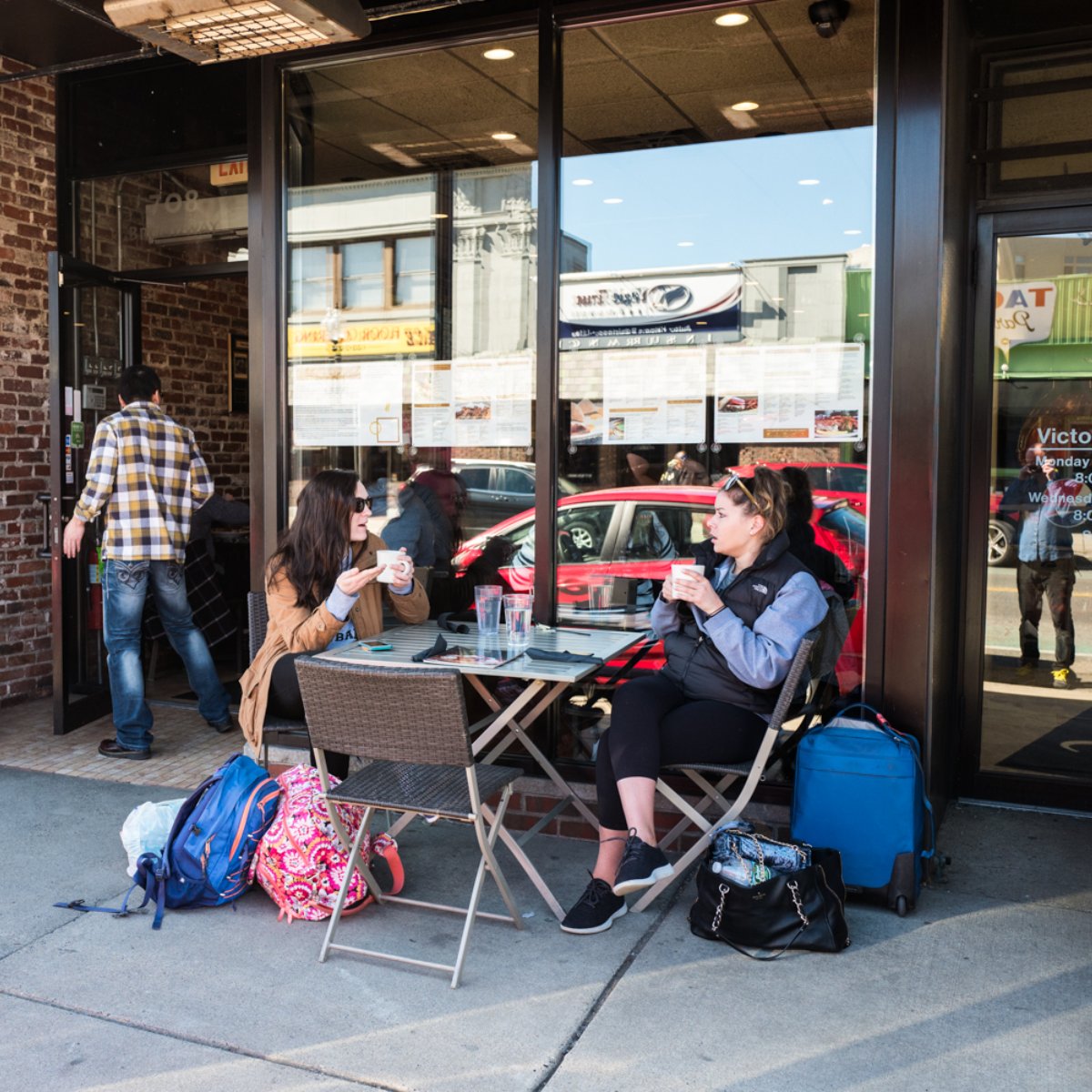 BallSquareCafe's tweet photo. Summer, fireworks, and outdoor seating -- there's no better way to spend the long weekend. https://t.co/r7tGlPr6ah