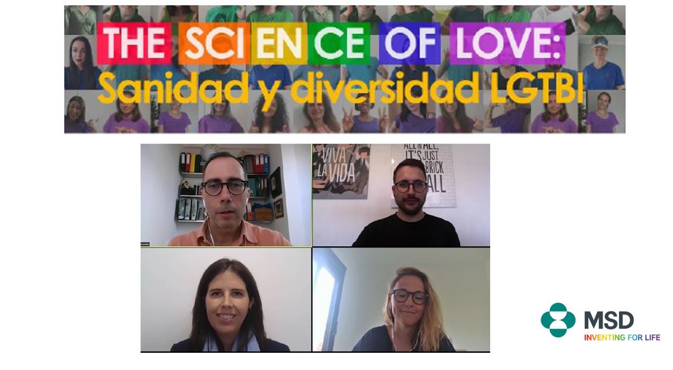 MSDEspana's tweet photo. La #innovación solo es posible en un entorno inclusivo, con una cultura de respeto, #igualdad e #inclusión. Por ello, celebramos el encuentro digital ‘The science of love: sanidad y diversidad LGTBI’ para empleados y profesionales sanitarios
#Orgullo2020 #InventingForEveryone https://t.co/xG697X5GaI