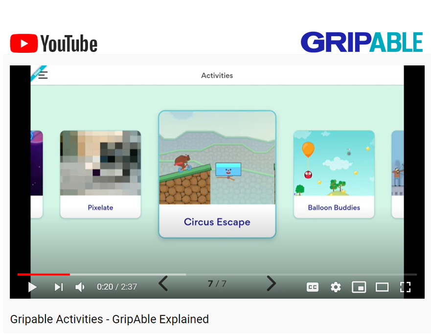 GripAble_Rehab's tweet photo. Check out our new YouTube channel! With short clips for users to support with device set up, as well as explanations of how to get the most out of your GripAble. Visit: https://t.co/CjLxKOAoQc #GripAble #Occupationaltherapy #OT #Physiotherapy #Neurorehab #Handtherapy #Strokerehab https://t.co/PlvaR3wQ5Y