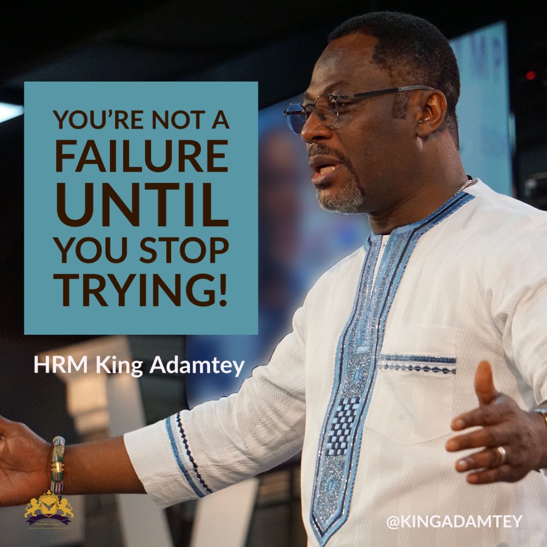 KingAdamtey's tweet photo. Don’t quit. The best is yet to come!
#Suapolor #leadership #Inspiration #GaDangme #GameChanger #Transformation #kingdomliving #KingAdamteyI #royal #AfricanRoyalty #BossoAdamteyI https://t.co/IfHE04R9Wp