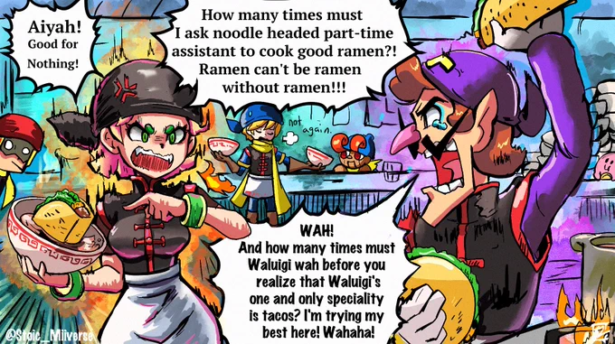 ~Kitchen Wahmares~ #SmashBros #SmashBrosUltimate #SuperCamelotBros 