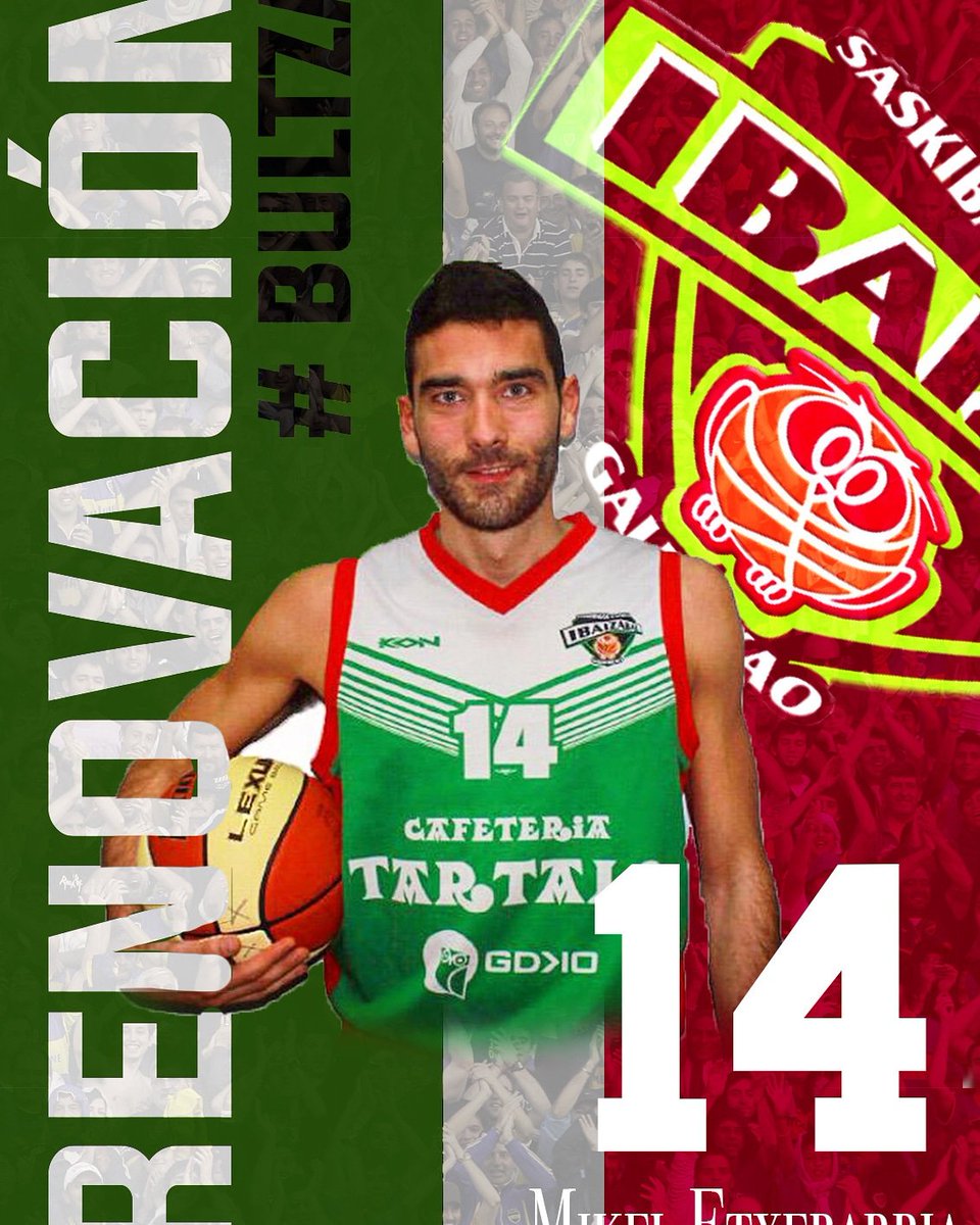 IbaizabalST's tweet photo. Pasadan egunean emakumezkoen lehenengo fitxaketa aurkeztu genuen. Gaur mutilezkoen txanda da! Mikel Etxebarria urte bat gehiago egongo da gurekin 💚

Mikel Etxebarria renueva una temporada más con Ibaizabal. Seguirá aportando su veteranía y experiencia al equipo 🤘💪 #aitite #14 https://t.co/ineoLZvJHY