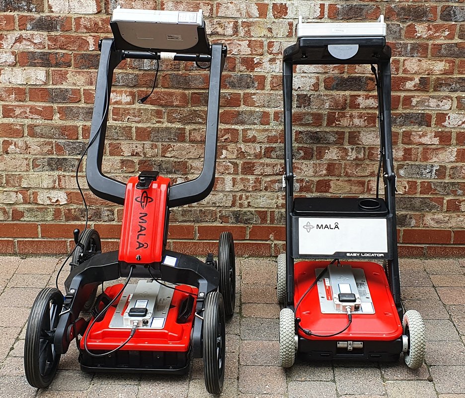 GNSSSolutions's tweet image. For sale. 2 second hand Mala GPR systems. 1 Easy Locator HDR Pro, incl Object Mapper software &amp;amp; 1 Easy Locator HDR. Please contact me for more info and prices.