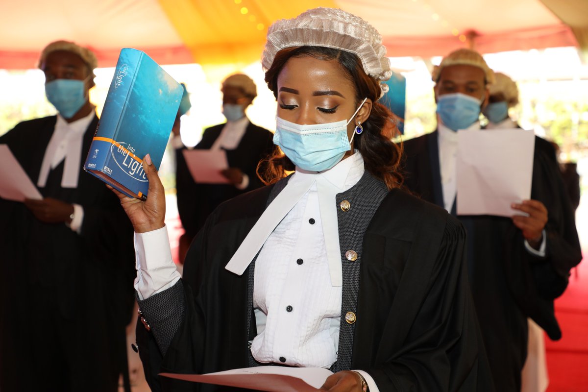 dkmaraga's tweet photo. On the second day of admissions today, I presided over the admission of another 96 advocates, among them CS Amina Mohammed, bringing the total to 198 new members who have joined the Bar. My hearty congratulations! https://t.co/EysxjBr3Z6