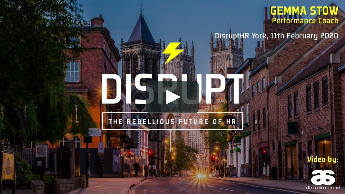 DisruptHRLeeds's tweet photo. @gemmastow at #DisruptHRYork #2 A great topic! Does it all boil down to Performance 🕺 or is it Image 💁  and Exposure ? Be visible 👀  and yes blow your own trumpet 🎺 

Watch it here 👉 https://t.co/Juylw5dNFL

#hr #humanresources #DisruptHRLeeds #DisruptHR https://t.co/6KPC0fvTiE