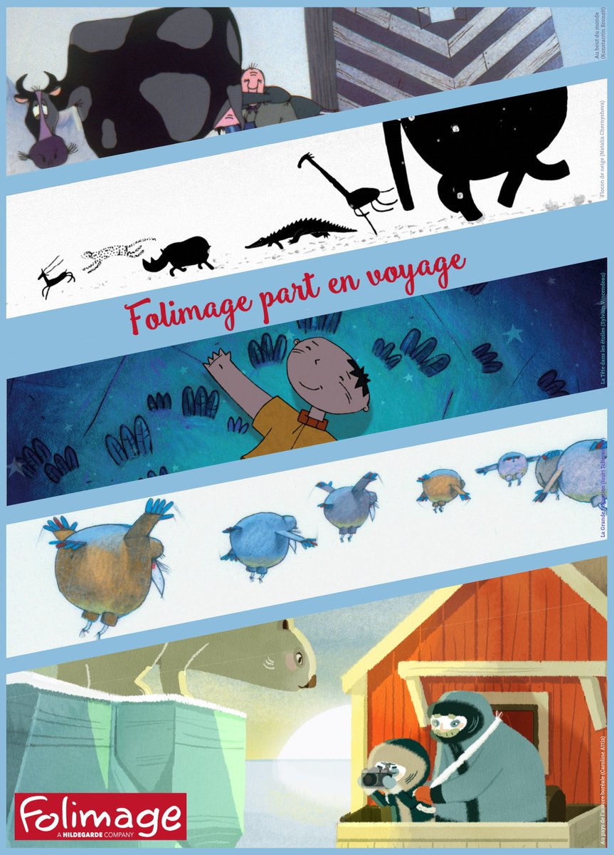 Folimage's tweet photo. 🎬 #FêteDuCinémaDAnimation2020 : nous sommes heureux de contribuer à sa programmation ! Concocté en collaboration avec l'#ADAV, "Folimage part en voyage" rassemble 5 courts métrages (dont le récent "Au pays de l'aurore boréale" ).

📝Infos programmation : https://t.co/R9fV7njrct https://t.co/Gc4F2oCw2D
