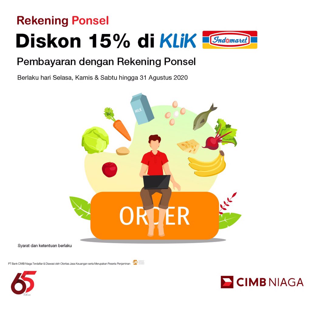 Cimb Niaga On Twitter Belanja Makin Asyik Dengan Gayabaru Belanja Melalui Klik Indomaret Ada Diskon 15 Menggunakan Rekening Ponsel Sedangkan Di Ilotte 20 Dengan Pembayaran Melalui Octo Clicks Lottemart Via Ilotte Https T Co Ecb99bxmmg