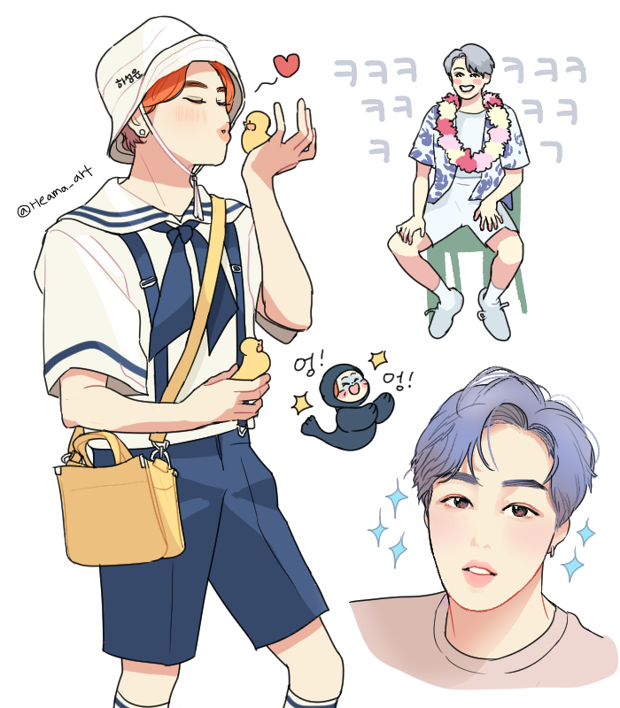 시작 하기도 전에 다 해버리네🧡💙
#하성운 #팬아트 #위플레이2